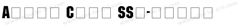 Arena Caps SSi字体转换